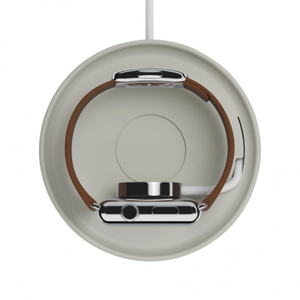 Bluelounge Kosta Opladerunderlag Apple Watch Lysegrå