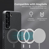Pitaka Samsung Galaxy S22 Cover MagEZ Case 2 Sort/Grå Twill