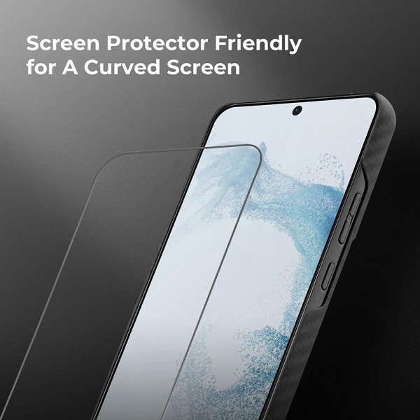 Pitaka Samsung Galaxy S22 Plus Cover MagEZ Case 2 Sort/Grå Twill