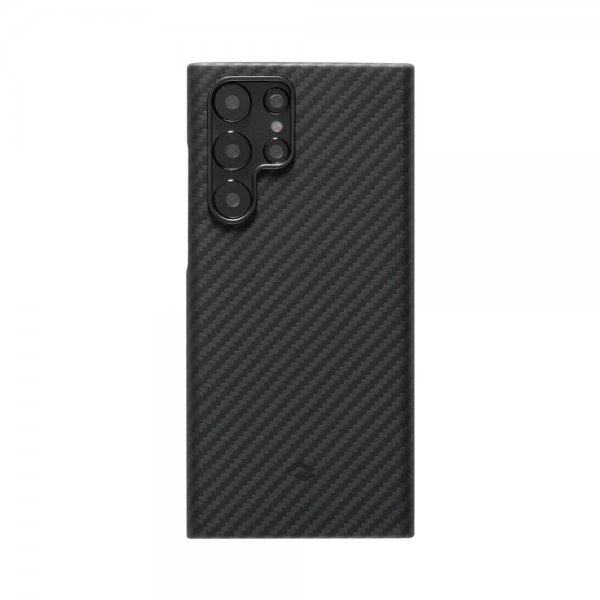Pitaka Samsung Galaxy S22 Ultra Cover MagEZ Case 2 Sort/Grå Twill
