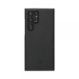 Pitaka Samsung Galaxy S22 Ultra Cover MagEZ Case 2 Sort/Grå Twill