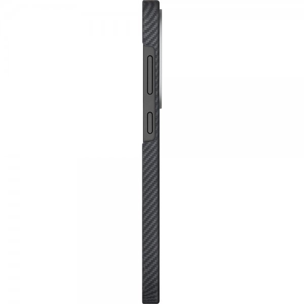 Pitaka Samsung Galaxy S25 Cover Ultra-Slim Case MagSafe Sort/Grå Twill
