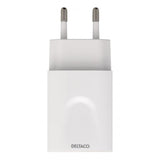 Deltaco Oplader 12W 1xUSB-A Hvid