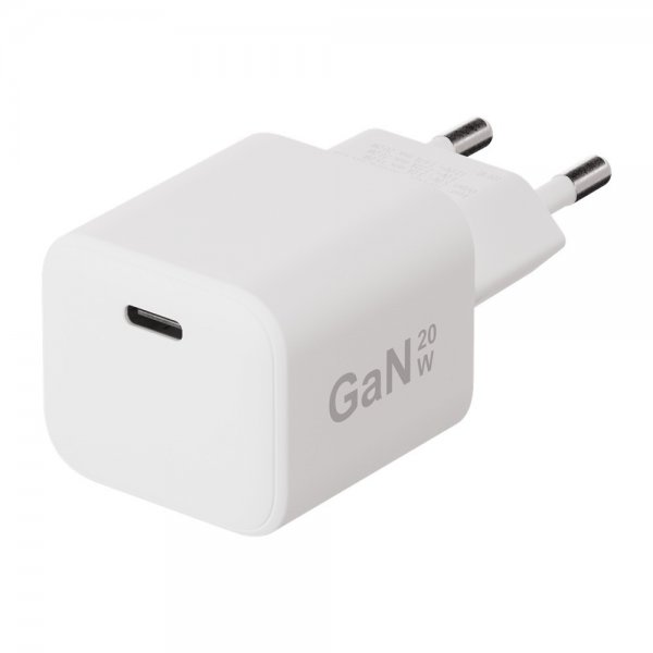 X2O Oplader 20W USB-C GaN Hvid