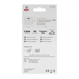 X2O Oplader 20W USB-C GaN Hvid