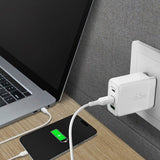 GP-oplader GaN PD 65W 2xUSB-C + 1xUSB-A
