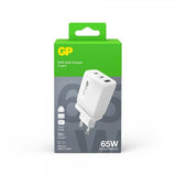GP-oplader GaN PD 65W 2xUSB-C + 1xUSB-A