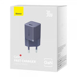 Baseus oplader GaN5 Fast Charger Mini 30W Lilla