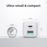 Joyroom Oplader JR-QP303 USB-C+USB-A 30W