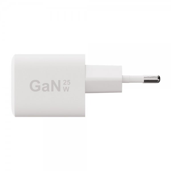 X2O Oplader med Kabel 1.2m 25W USB-C GaN Hvid
