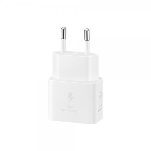 Samsung Original Oplader med Kabel 25W Power Adapter Hvid