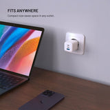 Fixed Oplader Mini PD 65W GaN USB-A & USB-C