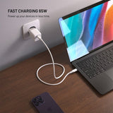Fixed Lader Mini PD 65W GaN Hvid