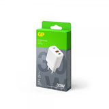 GP Oplader PD 30W USB-A + USB-C