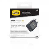 Otterbox Oplader Wall Charger 30W GaN USB-C PD Black Shimmer