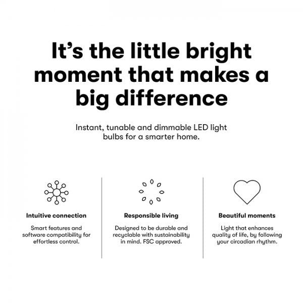 Lite bulb moments White Ambience E27 Filamentpære