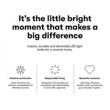 Lite bulb moments White Ambience E27 Filamentpære