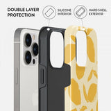 Burga iPhone 13 Pro Cover Tough MagSafe Lemon Tart