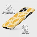 Burga iPhone 14 Pro Cover Tough MagSafe Lemon Tart