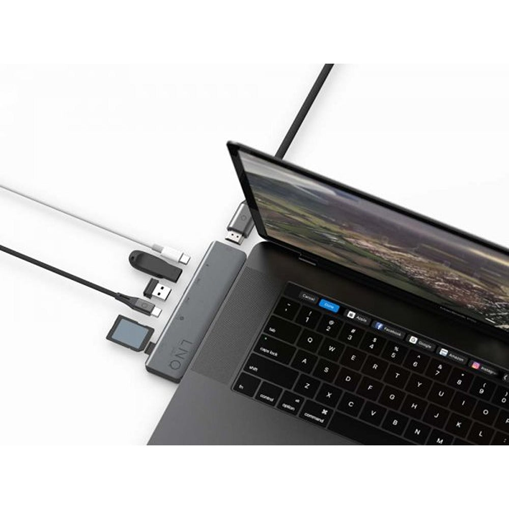 LINQ by Elements 7-i-2 Pro USB-C MB Multiport Hub (2. generation)