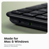 Satechi EX3 Slim trådløst tastatur Space Black