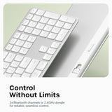 Satechi EX3 Slim Trådløst Tastatur Sølv