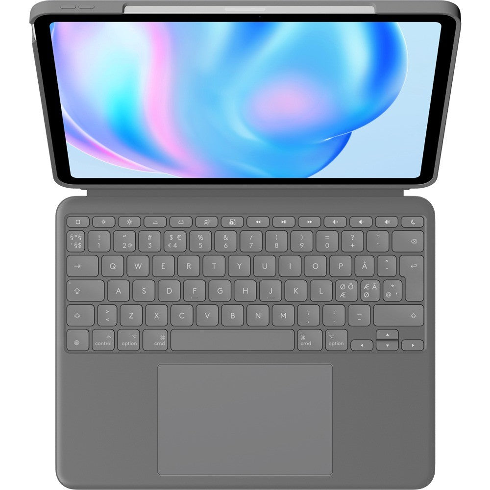 Logitech iPad Air 13 (M2/M3/M4) Etui med Tastatur Combo Touch