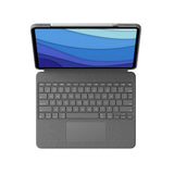 Logitech iPad Pro 12.9 (gen 4/5/6) Etui med Tastatur Combo Touch