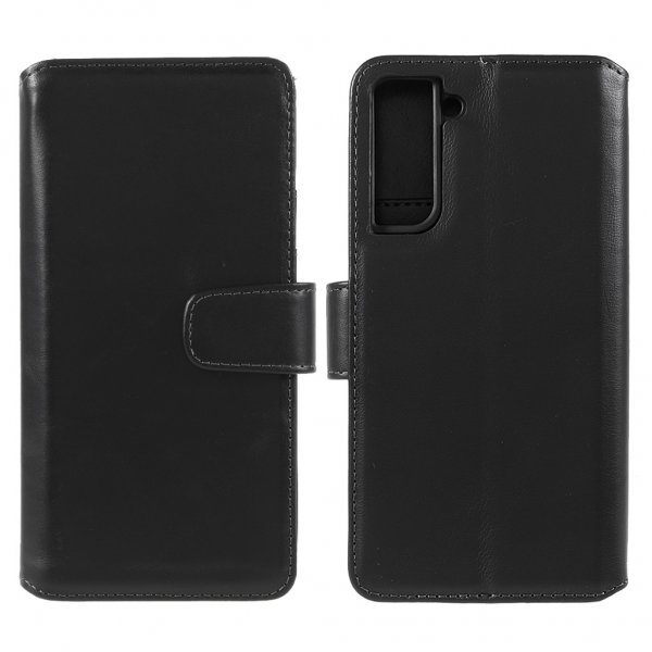 Nordic Covers Samsung Galaxy S21 Cover Essential Leather Raven Black
