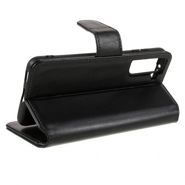 Nordic Covers Samsung Galaxy S21 Cover Essential Leather Raven Black