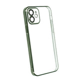 iPhone 11 Cover Glitter Transparent Stødsikkert Grøn