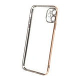 iPhone 11 Cover Glitter Transparent Stødsikkert Guld