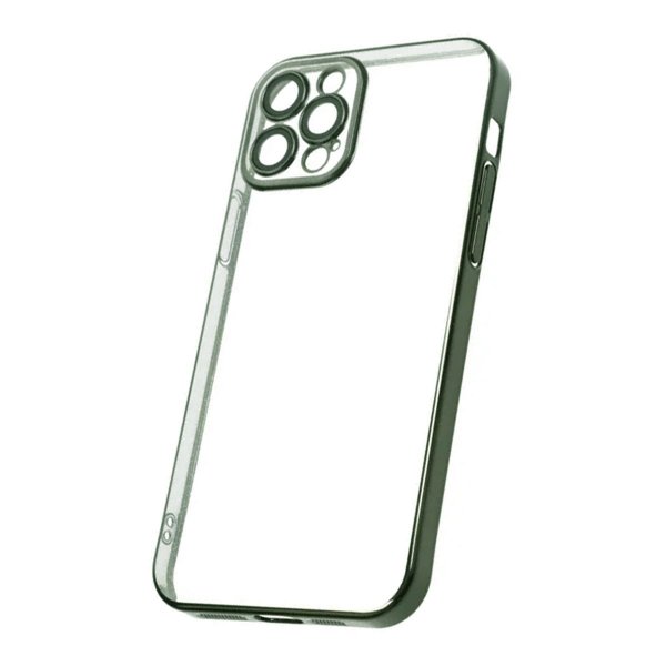 iPhone 12 Pro Cover Glimmer Transparent Stødsikkert Grøn