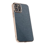 iPhone 12 Pro Cover Glimmer Transparent Stødsikkert Guld