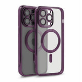 iPhone 13 Pro Cover Glitter Gennemsigtig MagSafe Lilla