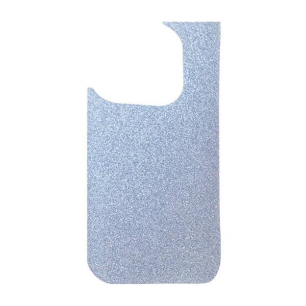 iPhone 15 Pro Cover Glitter Transparent MagSafe Blå