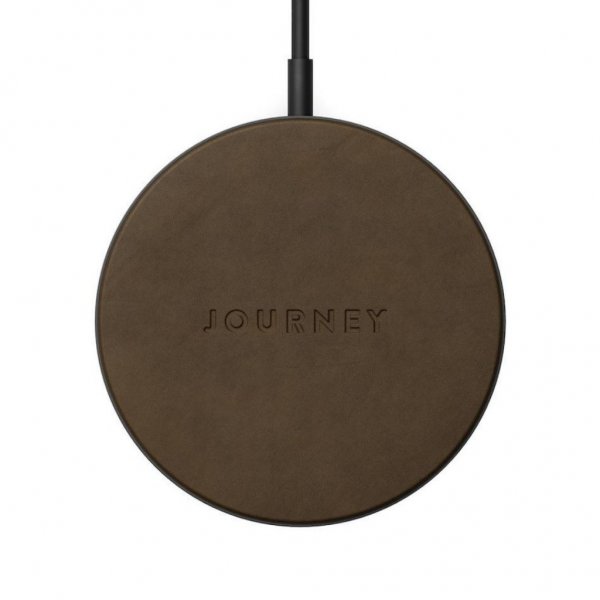 Journey MagSafe-kompatibel trådløs oplader Mørkebrun