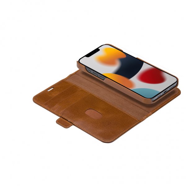 dbramante1928 iPhone 13 Pro Max Cover Lynge Aftageligt Cover Tan