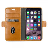 dbramante1928 iPhone X/Xs Cover Lynge Aftageligt Cover Tan