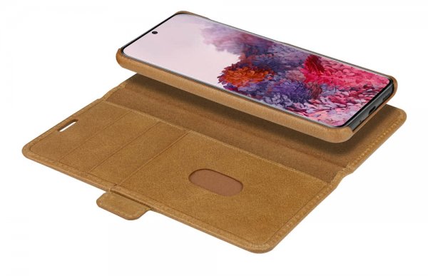 dbramante1928 Samsung Galaxy S20 Cover Lynge Aftageligt Cover Tan