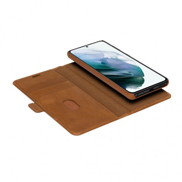 dbramante1928 Samsung Galaxy S21 Cover Lynge Aftageligt Cover Tan