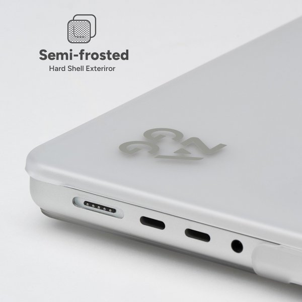 ZAGG MacBook Air 13 M2 (A2681)/M3 (A3113) Hard Shell Gennemsigtig
