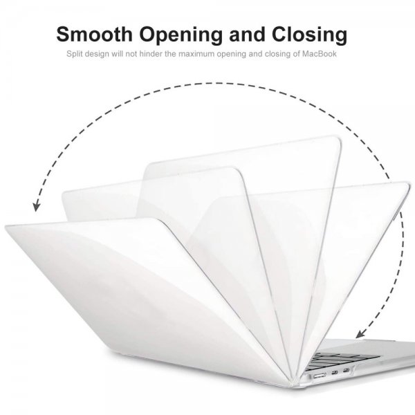 Enkay MacBook Air 15 M2 (A2941)/M3 (A3114) Hardplast Cover Grå