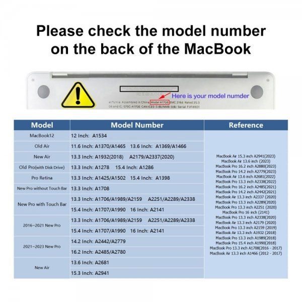 Enkay MacBook Air 15 M2 (A2941)/M3 (A3114) Hardplast Cover Rød