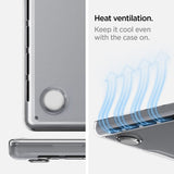 Spigen MacBook Pro 14 M1 (A2442)/M2 (A2779)/M3 (A2918 A2992) Cover Thin Fit Crystal Clear