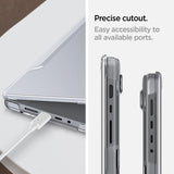 Spigen MacBook Pro 14 M1 (A2442)/M2 (A2779)/M3 (A2918 A2992) Cover Thin Fit Crystal Clear