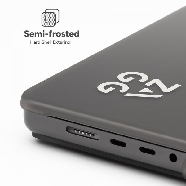 ZAGG MacBook Pro 16 M1 (A2485)/M2 (A2780)/M3 (A2991) Cover Hardshell Smoke