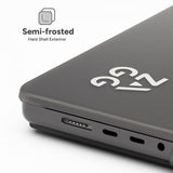 ZAGG MacBook Pro 16 M1 (A2485)/M2 (A2780)/M3 (A2991) Cover Hardshell Smoke