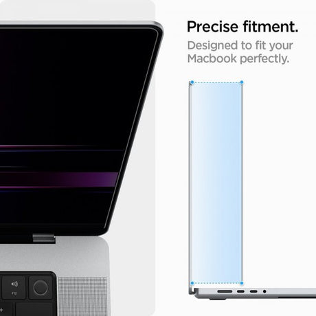 Spigen MacBook Pro 16 M1/M2/M3/M4 Skærmbeskyttelse Safe View