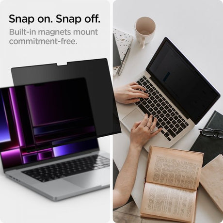 Spigen MacBook Pro 16 M1/M2/M3/M4 Skærmbeskyttelse Safe View